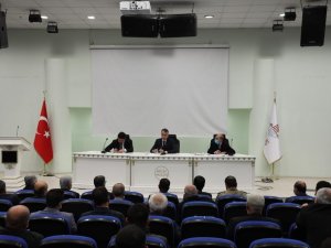 Vali Çağatay Muhtarlarla Bir Araya Geldi
