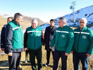 Bölge Müdürü Yavuz; Narman Şehitler Barajında İncelemede Bulundu