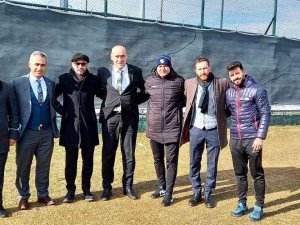 Öztürk Erzurumspor Antrenmanında