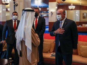 Bakan Çavuşoğlu, Dubai Emiri Şeyh Muhammed Bin Raşid Al Mektum İle Görüştü