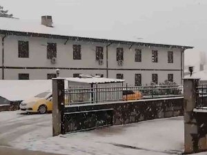 Kırıkkale’ye Mevsimin İlk Karı Düştü