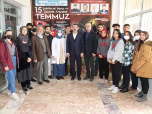 Baydilli Liseli Öğrencilerle Biraya Geldi