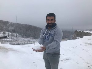 Edirne’nin Yüksek Kesimlerinde Kar Yağışı Etkili Oluyor