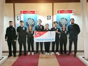 Pamukkaleli Dartçılar Bölge Turnuvasında İddialı