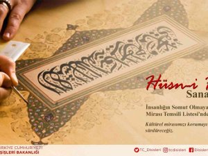 Hüsn-i Hat Unesco Tarafından İnsanlığın Ortak Mirası İlan Edildi