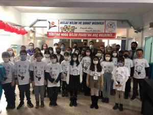 Milas’ta ‘Tübi̇tak 4006 Bilim Fuarı’ Açıldı