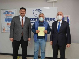 Kazanbelnet 2 Bin 615’inci Aboneye Ulaştı