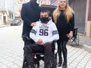 Büyükşehir Engelli Gencin Yüzünü Güldürdü