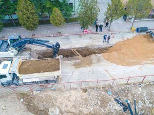 Niğde’de Yağmur Suyu Hatları Düzenleniyor