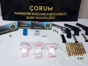 Çorum Polisinden Uyuşturucu Operasyonu