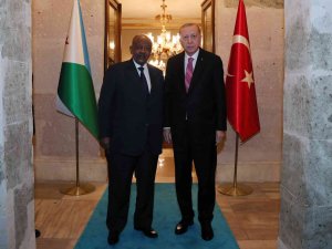 Cumhurbaşkanı Erdoğan, Cibuti Cumhurbaşkanı Guelleh İle Görüştü