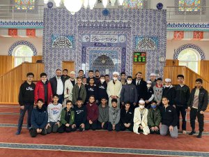 İ̇mam Hatip Lisesi Öğrencileri Camide Cemaatle Buluştu