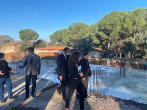 İ̇l Sağlık Müdürü Açıkgöz, Karacasu’da İncelemelerde Bulundu