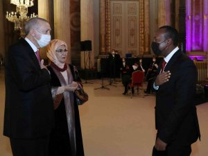 Cumhurbaşkanı Erdoğan, Kongo Demokratik Cumhuriyeti Cumhurbaşkanı Felix Tshisekedi İle Bir Araya Geldi