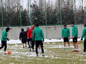 Sivas Belediyespor, Kar Altında Çalıştı