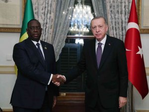 Cumhurbaşkanı Erdoğan, Senegal Cumhurbaşkanı Macky Sall İle Bir Araya Geldi