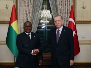 Cumhurbaşkanı Erdoğan, Gine Bissau Cumhurbaşkanı Umaro Sissocoi İle Görüştü