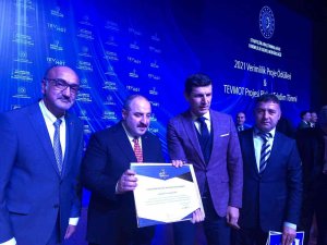 Burhaniye Mesleki Eğitim Merkezine Teşekkür Belgesi