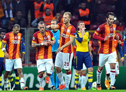 Galatasaray, Beşiktaş'ın gol yeme rekorunu egale etti