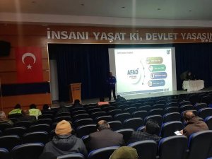 Belediye Personeline ’Afet Farkındalık Eğitimi’ Verildi
