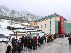 Denizlililer Kar Keyfini Doyasıya Yaşadı