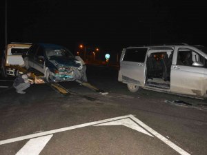 Kafa Kafaya Çarpıştılar: 1 Yaralı