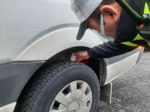 Ordu’da Kış Lastiği Denetimleri Devam Ediyor