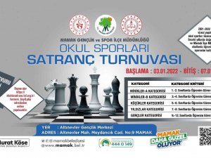 Mamaklı Gençler Satranç Turnuvasında Boy Gösterecek