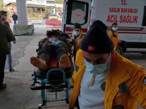 Samsun’da 8 Katlı İnşaatın Çatısından Düşen İşçi Ağır Yaralandı