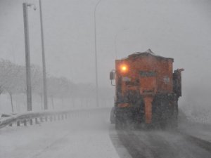 Sinop-samsun Karayolu Ulaşımına Kar Engeli