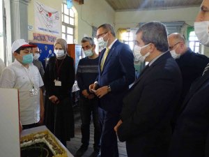 Çamdibi Ortaokulu’nda Tübi̇tak 4006 Bilim Fuarı Yapıldı