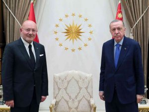 Cumhurbaşkanı Erdoğan Ferit Şahenk’i Kabul Etti