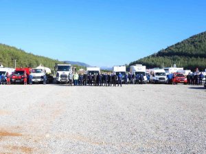 Büyükşehir Belediyesinden Tatbikat