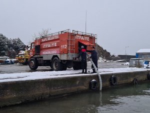 Alaplı’da Buzlanmaya Karşı ‘Deniz Suyu’ Formülü