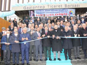Gaziantep Ticaret Borsası’nın Yeni Hizmet Binası Törenle Açıldı