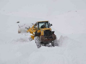 Şırnak’ta Kar Kalınlığı 2 Metreye Çıktı Ekipler, Tünel Açarak İlerliyor