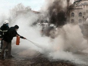 Gönüllülere Yangın Eğitimi