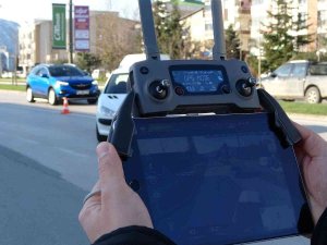 Karadeniz Sahil Yolu’nda ‘Drone’ Destekli Trafik Denetimi