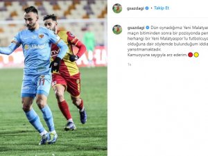 Kayserisporlu Futbolcu Gökhan Sazdağı: "Penaltı Demedim"