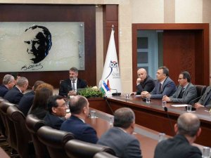 Özbekistan Heyeti Karabük Üniversitesi’ni Ziyaret Etti