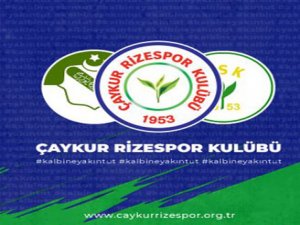 Çaykur Rizespor'dan Taraftar Grubu Açıklaması