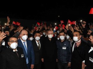 Cumhurbaşkanı Erdoğan İşçilerle Buluştu