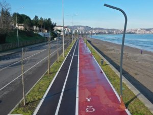 Ünye’ye 4,5 Kilometrelik Bisiklet Yolu