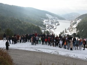 Buharkent’te Sağlık İçin Yürüdüler