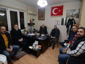 Btso Başkanı İ̇brahim Burkay Gıda Toptancıları Çarşısı Üyeleriyle Buluştu