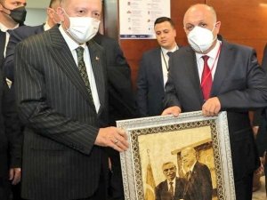 Başkan Zelyurt’un Cumhurbaşkanı Erdoğan İle Görüştü