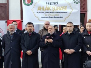 Hak-i̇ş Ve Tyb’nin Düzenlediği 5. Ahlak Şurası’nın Sonuç Bildirisi Açıklandı