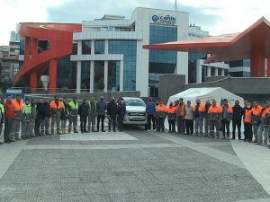 Canik Belediyesi Personeline Afet Eğitimi