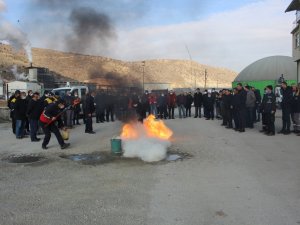 Malatya’da Yangın Ve Kurtarma Eğitimi