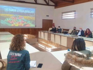 “İ̇yi Tarım Uygulamaları Ve Organik Tarım Eğitimleri” Devam Ediyor